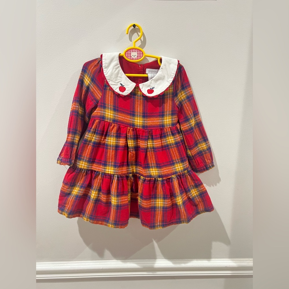 FIRST DAY OF SCHOOL DRESS Baby girl school dress 18 months